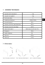 Preview for 89 page of Fulgor Milano 45 COMBISET BLAST CHILLER Instructions For Installation And Use Manual