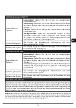 Preview for 109 page of Fulgor Milano 45 COMBISET BLAST CHILLER Instructions For Installation And Use Manual