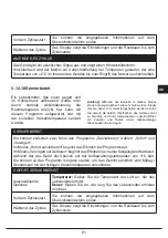 Preview for 113 page of Fulgor Milano 45 COMBISET BLAST CHILLER Instructions For Installation And Use Manual