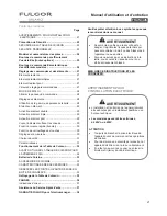 Preview for 21 page of Fulgor Milano F6RT24S1 Use & Care Manual