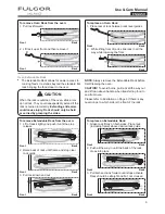 Preview for 9 page of FULGOR F1SP24*1 Use & Care Manual