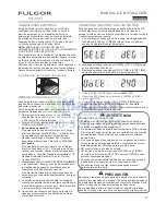 Preview for 19 page of FULGOR F1SP30S2 Installation Instructions Manual