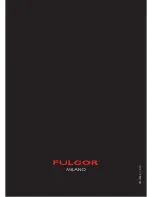 Preview for 24 page of FULGOR MILANO Installation Manual