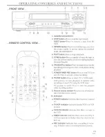 Preview for 8 page of FUNAI FE226E Owner'S Manual