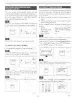 Preview for 21 page of FUNAI SC-980 Owner'S Manual