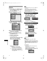 Preview for 62 page of FUNAI W4D-D4180DB Owner'S Manual