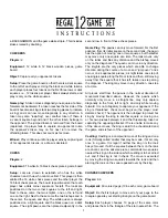 Preview for 2 page of Fundex Games Regal 12 Backgammon Instructions