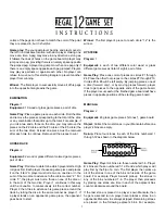 Preview for 3 page of Fundex Games Regal 12 Backgammon Instructions