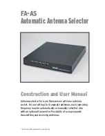 Funk Amateur BX-7300 User Manual preview