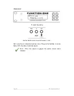 Preview for 19 page of Funktion-one XO-1 User Manual