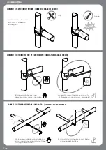 Preview for 6 page of FUNKY MONKEY BARS THE AERIAL TAMARIN Assembly Instructions Manual