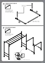 Preview for 21 page of FUNKY MONKEY BARS THE AERIAL TAMARIN Assembly Instructions Manual