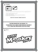 Preview for 25 page of FUNKY MONKEY BARS THE CHEEKY LITTLE MONKEY Assembly Instructions Manual