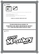 Preview for 27 page of FUNKY MONKEY BARS THE MARMOSET Assembly Instructions Manual