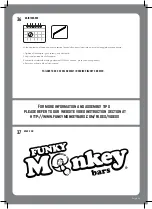 Preview for 27 page of FUNKY MONKEY BARS THE TAMARIN Assembly Instructions Manual