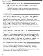 Preview for 4 page of Furman AC-210 E Owner'S Manual