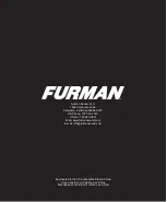 Preview for 28 page of Furman M-8 Series Owner'S Manual