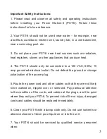 Preview for 3 page of Furman PST-6 Owner'S Manual