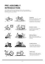 Preview for 3 page of Furniture of America Ismay CM-OT1847-BC-6PK Assembly Instructions Manual