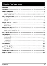 Preview for 3 page of Furrion FDUS50F1A User Manual