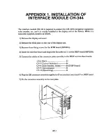 Preview for 66 page of Furuno CH-34 Installation Manual