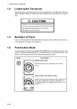 Preview for 14 page of Furuno CH-37BB Operator'S Manual