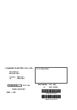 Preview for 2 page of Furuno CI-68 Operator'S Manual