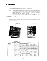 Preview for 48 page of Furuno CSH-5 MARK-2 Installation Manual