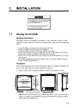 Preview for 7 page of Furuno DS-60 Installation Manual