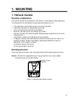 Preview for 9 page of Furuno ETR-10N Operator'S Manual