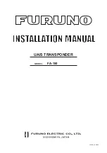 Preview for 12 page of Furuno FA-150 Installation Manual