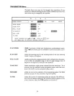 Preview for 33 page of Furuno FCV-10 Operator'S Manual