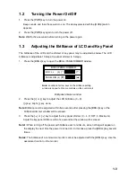 Preview for 13 page of Furuno FCV-1200L Operator'S Manual