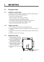 Preview for 8 page of Furuno FCV-1900/B/G Installation Manual