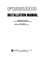 Furuno FR-2165DS Installation Manual preview