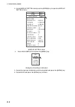 Preview for 38 page of Furuno FSV-84 Operator'S Manual