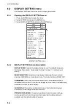 Preview for 196 page of Furuno FSV-84 Operator'S Manual