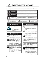 Preview for 4 page of Furuno FSV-85 Operator'S Manual