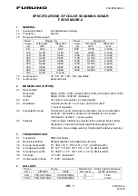 Preview for 194 page of Furuno FSV85MK2 Manual