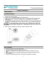 Preview for 8 page of Fusion Oxi-Gen 150-OXi-2P Installation, Operation And Maintenance Manual