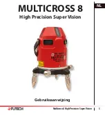 Preview for 3 page of Futech MULTICROSS 8 User Manual