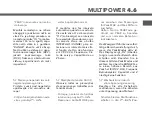 Preview for 21 page of Futech MULTIPOWER 4.6 Quick Manual