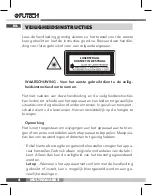 Preview for 4 page of Futech MULTISQUARE 5 Manual