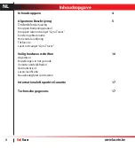 Preview for 4 page of Futech RED RACER 050.01.1E User Manual