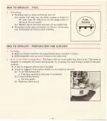 Preview for 6 page of Futura Duke FH-11 Operating Instructions Manual