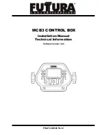 Futura MCB3 Installation Manual/Technical Information preview