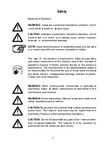 Preview for 4 page of Futura MCR3 Operator'S Manual