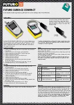 Preview for 2 page of FUTURO SURFACE COMPACT BRW 148200 Short Manual