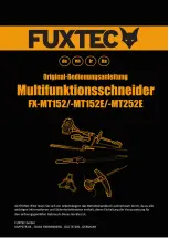 FUXTEC FX-MT152 Manual preview