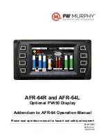 Preview for 1 page of FW Murphy AFR-64L Operation Manual